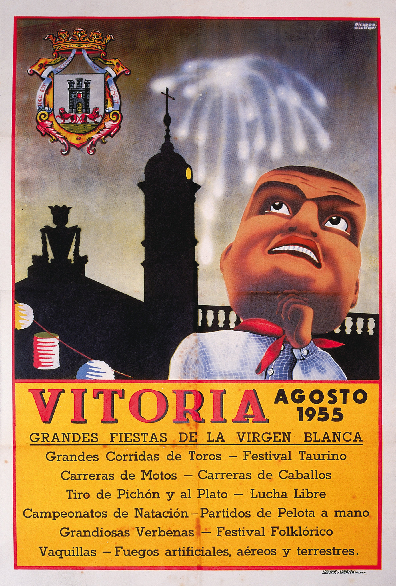 Fiestas en honor de la Virgen Blanca  